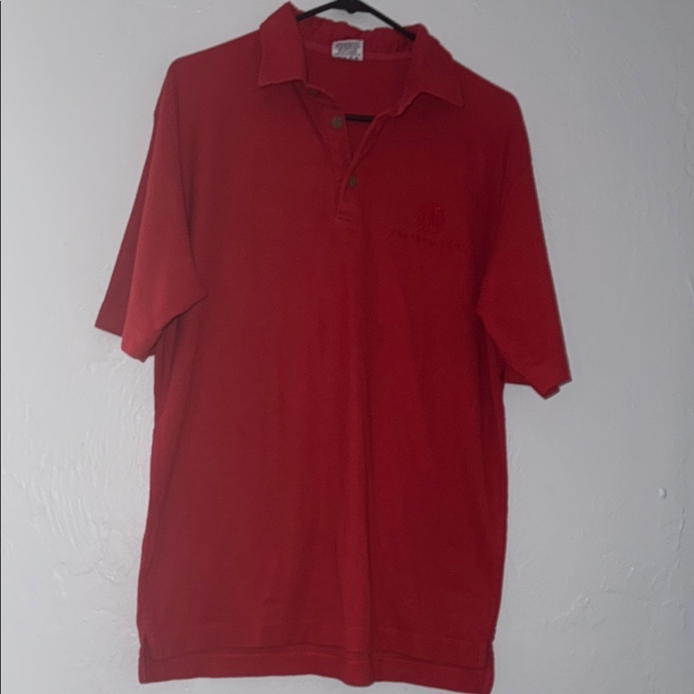 Signature8 Red Polo Shirt Classic Cotton Blend 153